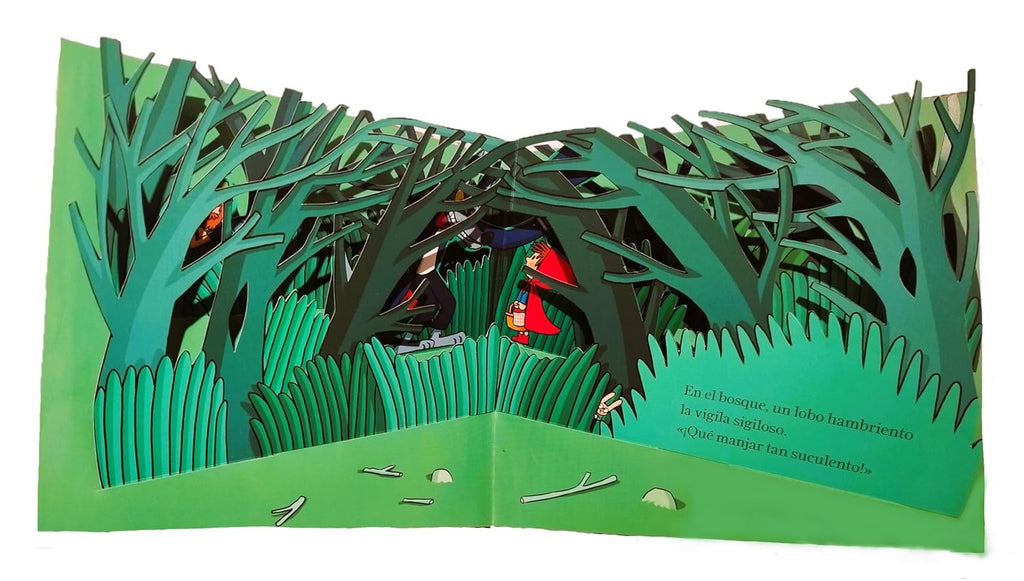 Caperucita Roja Pop Up - Cuento Infantil