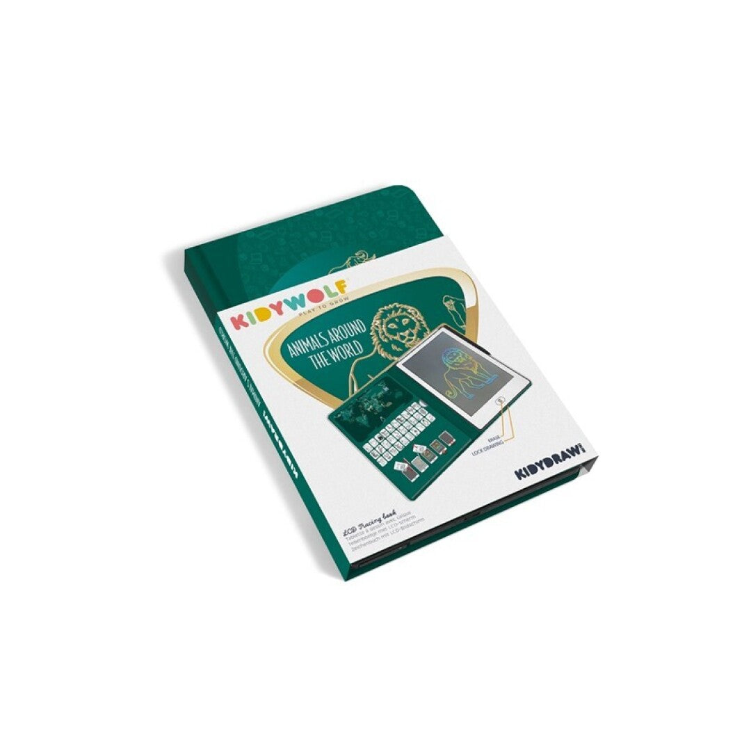 Tableta Portátil Dibujo Animales del Mundo KIDYDRAW MINI
