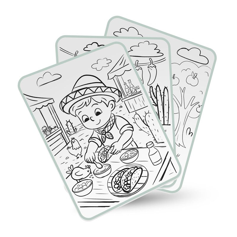 KIDYDRAW PAD Alimentos