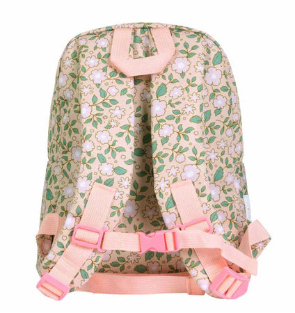 Mochila Pequeña Blossoms Pink Personalizable