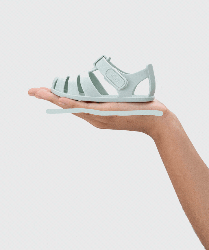 Cangrejera Nemo Solid Menta Barefoot- IGOR
