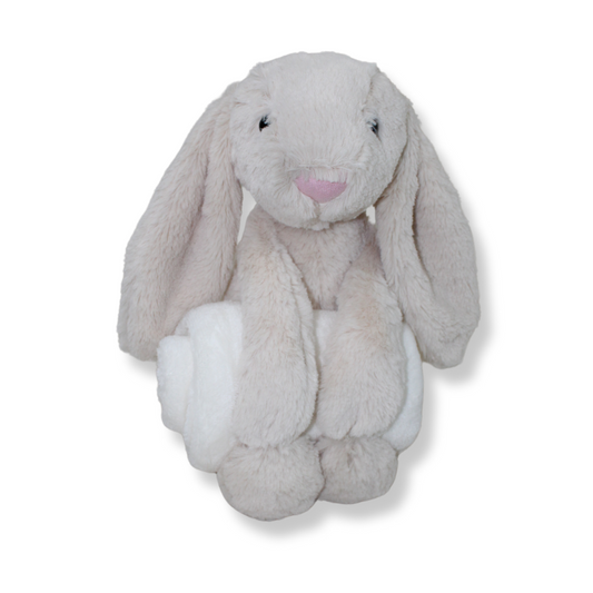 Peluche Baby Bunny + Manta Personalizable