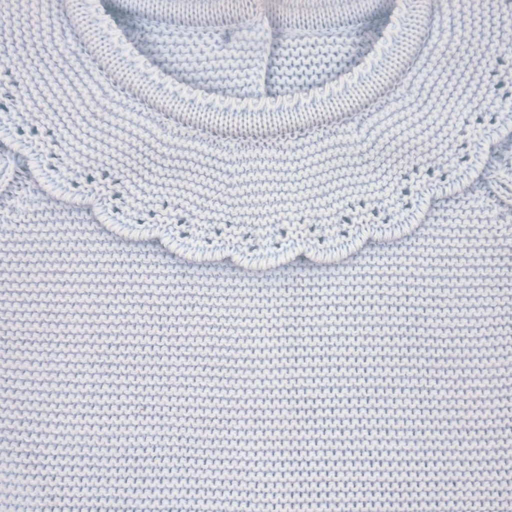 Conjunto de Punto para Bebé – Celeste