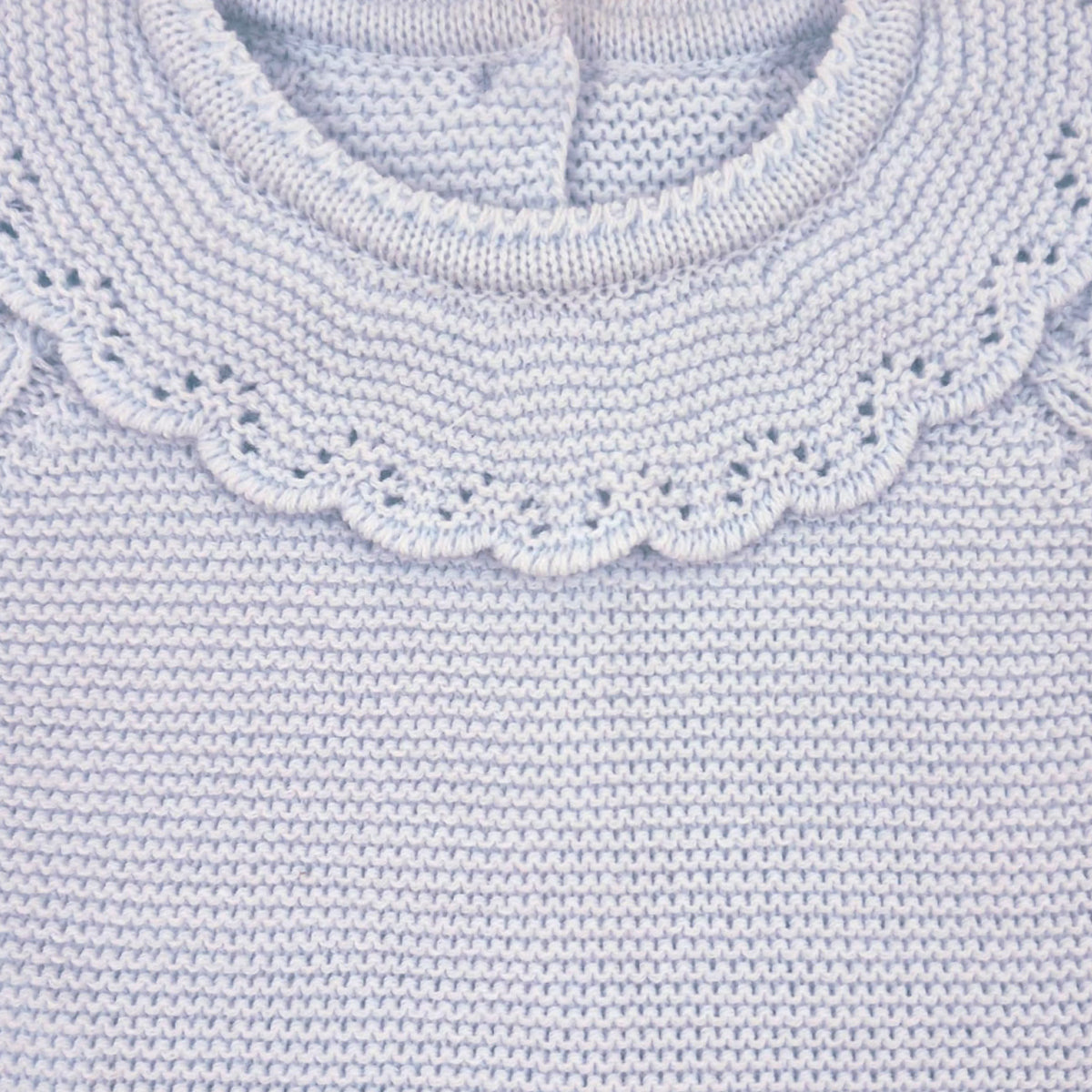 Conjunto de Punto para Bebé – Celeste