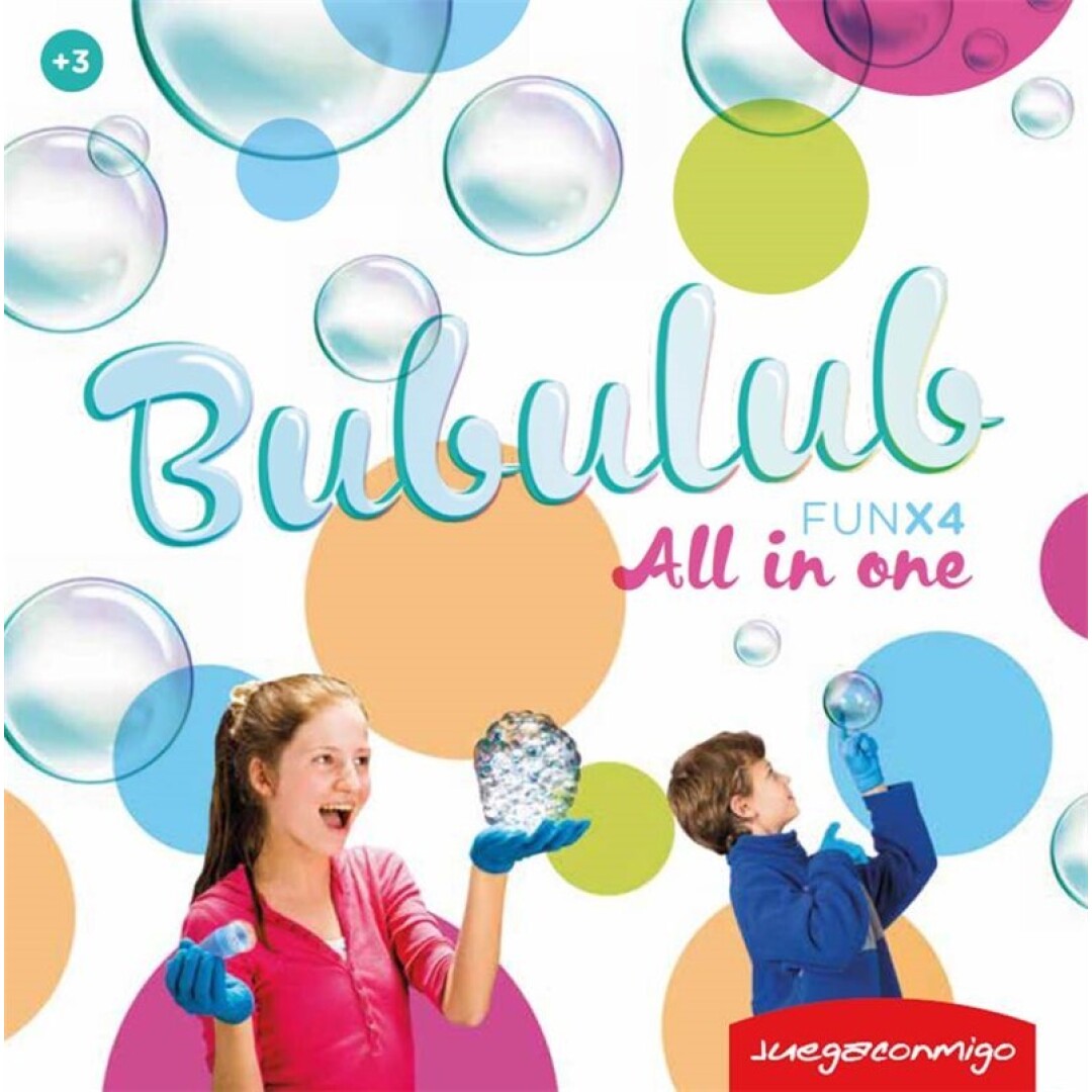 Kit para hacer experimentos con pompas de jabón Bubulub