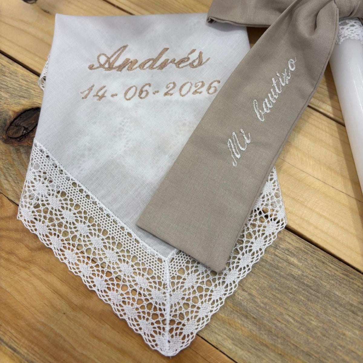 Pañuelo Bautismo Personalizable