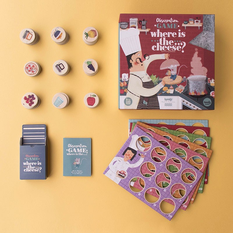 Family Game Where Is The Cheese? - Londji