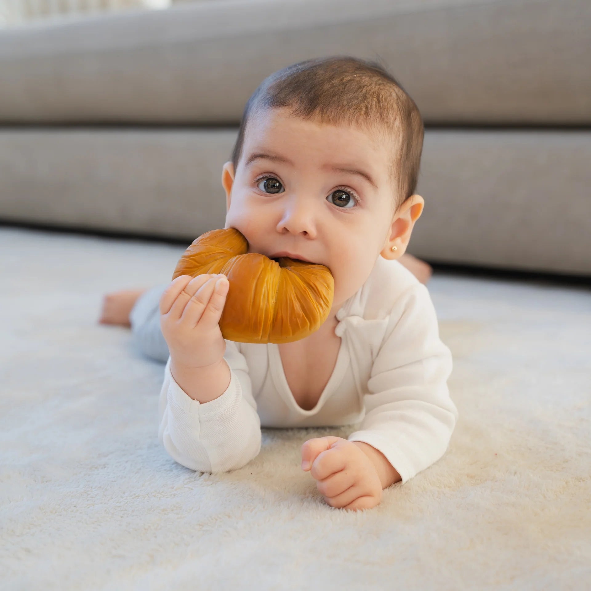 Mordedor bebé Sam le Croissant