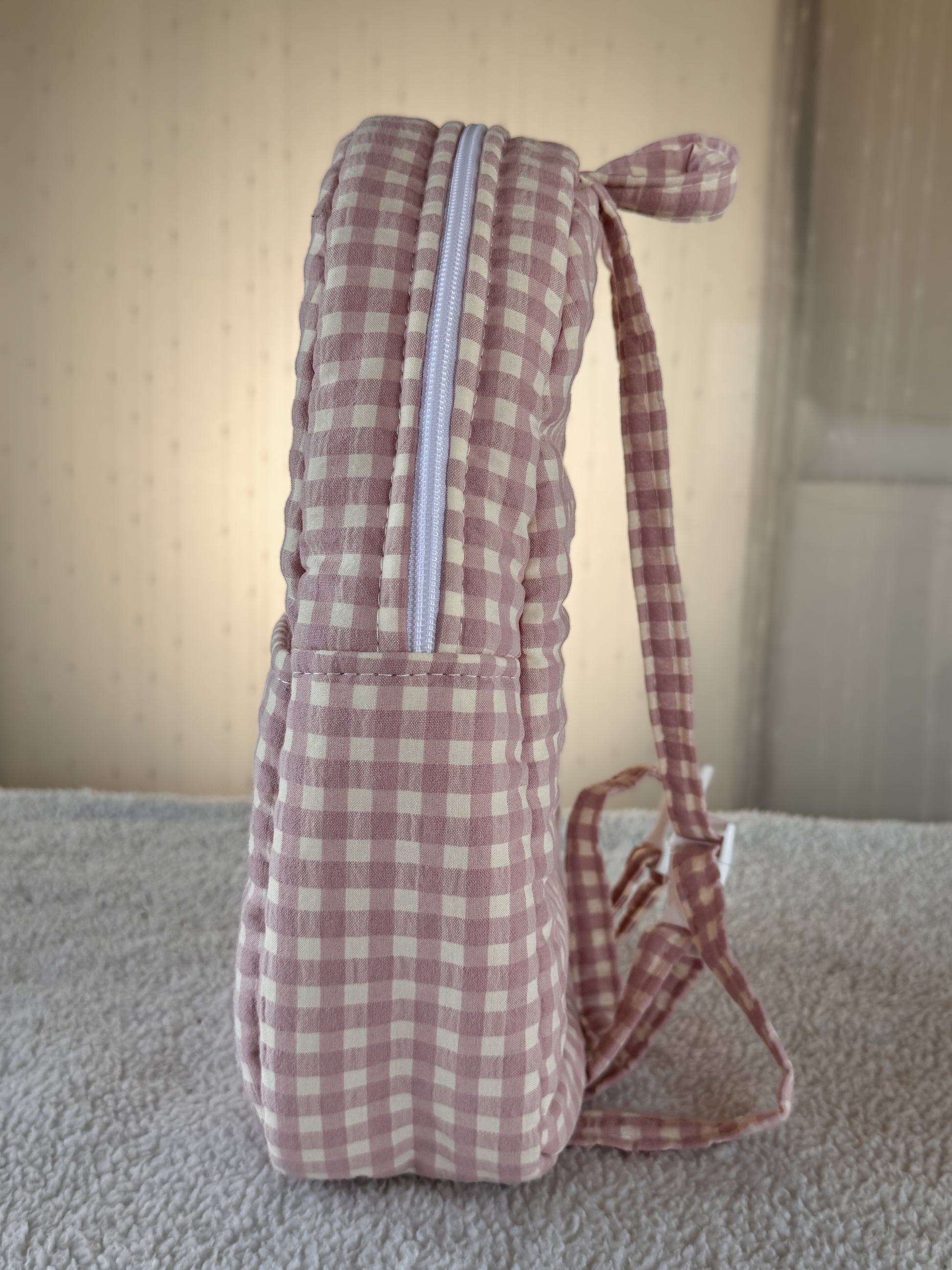 Mochila Vichy Rosa Maquillaje