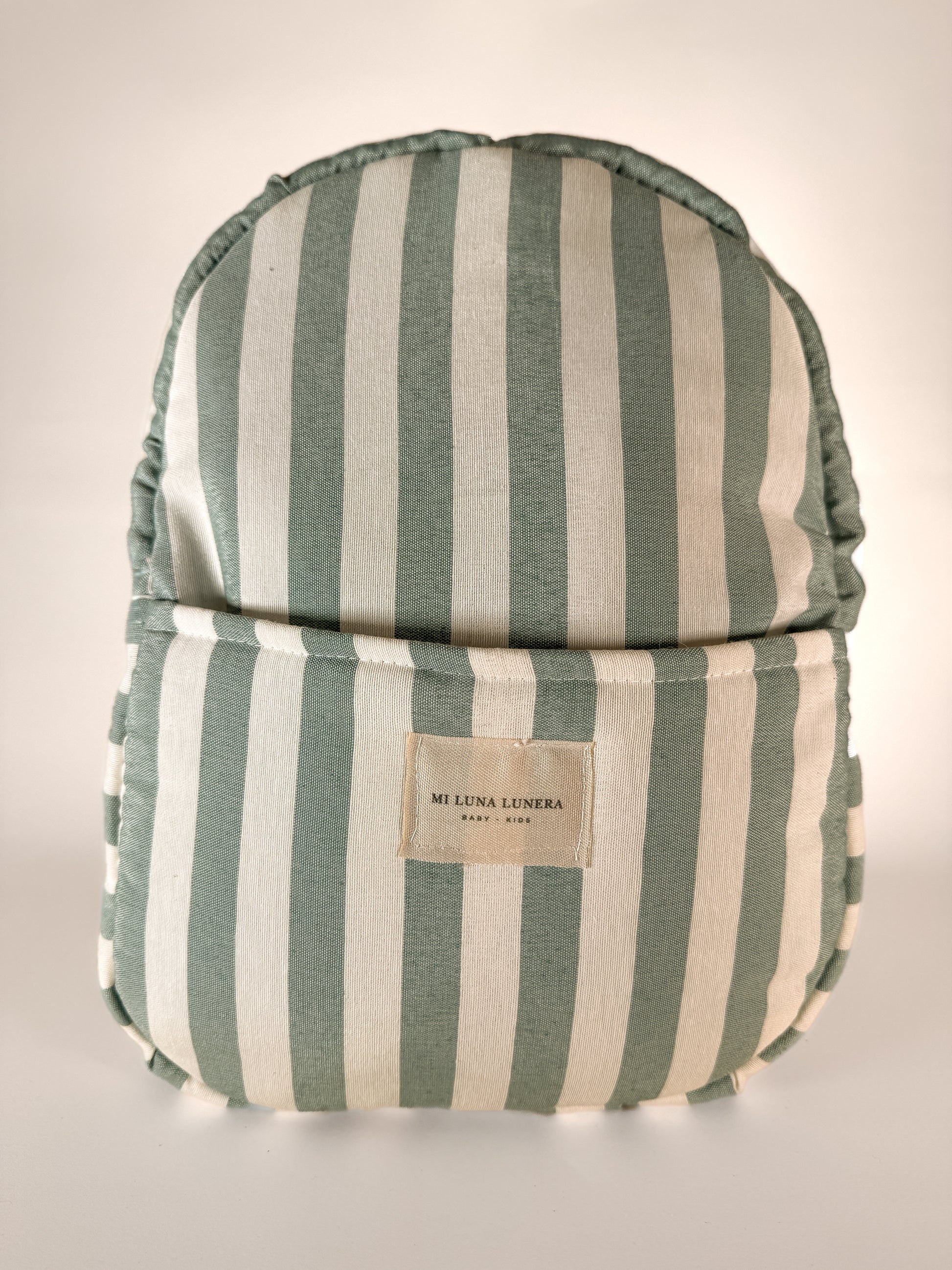 Mochila de Rayas Verdes