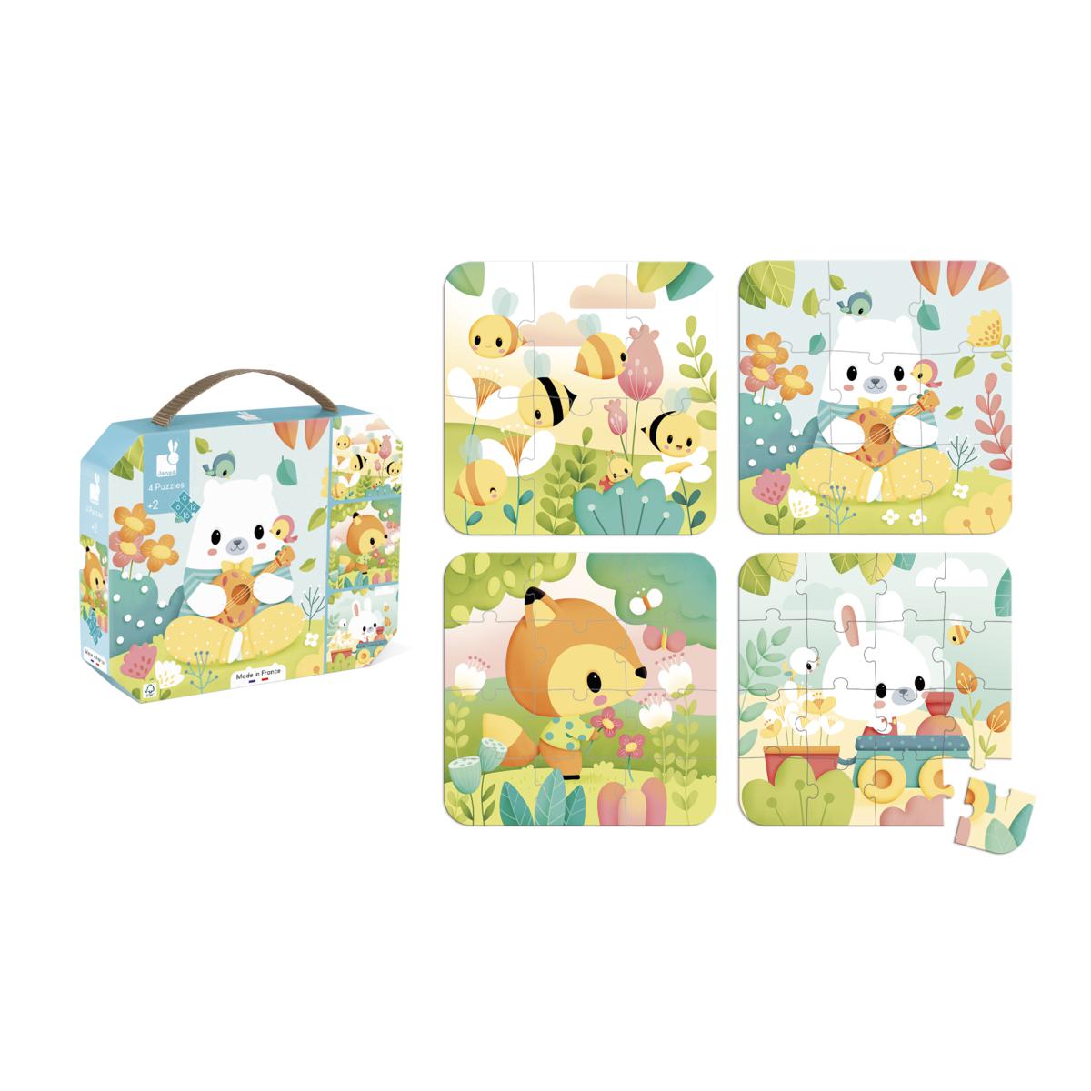 Puzzles Evolutivos Pure - 4 puzzles