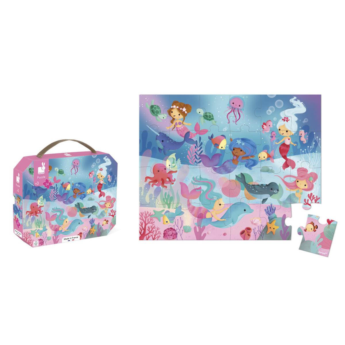 Puzle Sirenas 24 piezas