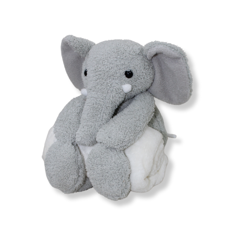 Peluche Elefante + Manta Personalizable