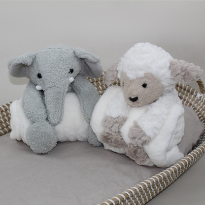 Peluche Elefante + Manta Personalizable