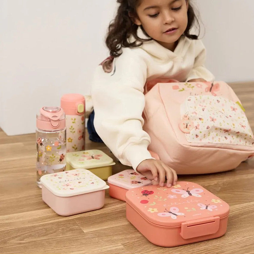 Fiambrera infantil con compartimentos Butterfly Lunchbox – Miniland