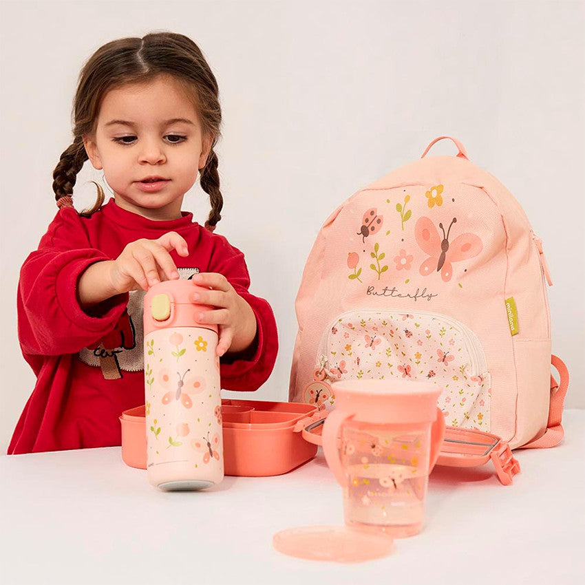 Vaso aprendizaje bebé Sippy Cup 360º 270ml Butterfly 6M+