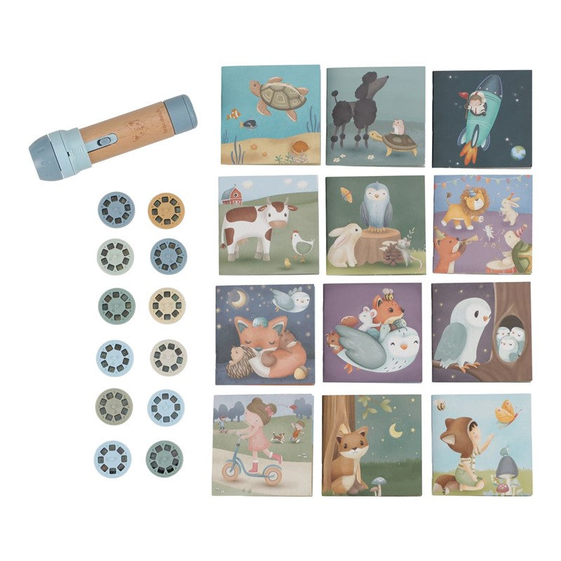 Proyector  Linterna Azul - Little Dutch