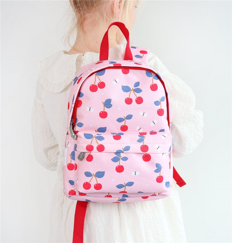 Mochila Infantil Cerezas