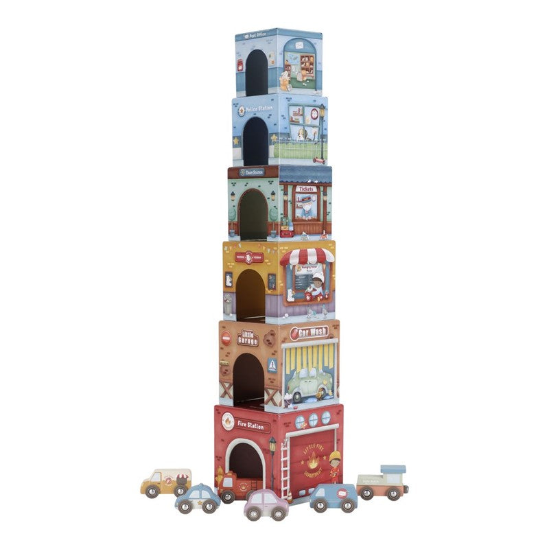 Torre Encajable con Coches - Little Dutch