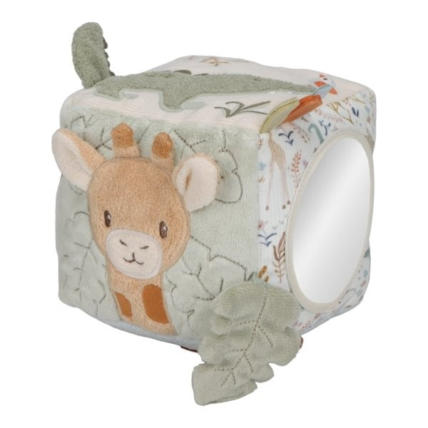 Cubo Blandito de Actividades Safari Friends – Little Dutch