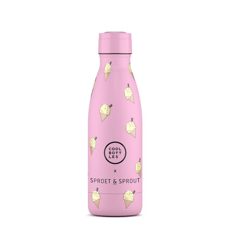 Botella térmica acero SPRT& Pink Scoop 350ml