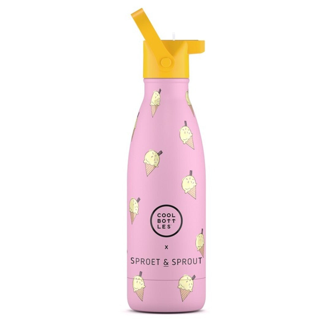 Botella térmica acero SPRT& Pink Scoop 350ml