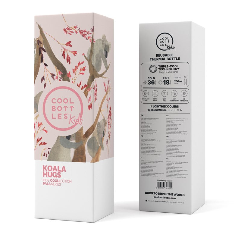 Botella térmica acero Koala Hugs 260ml
