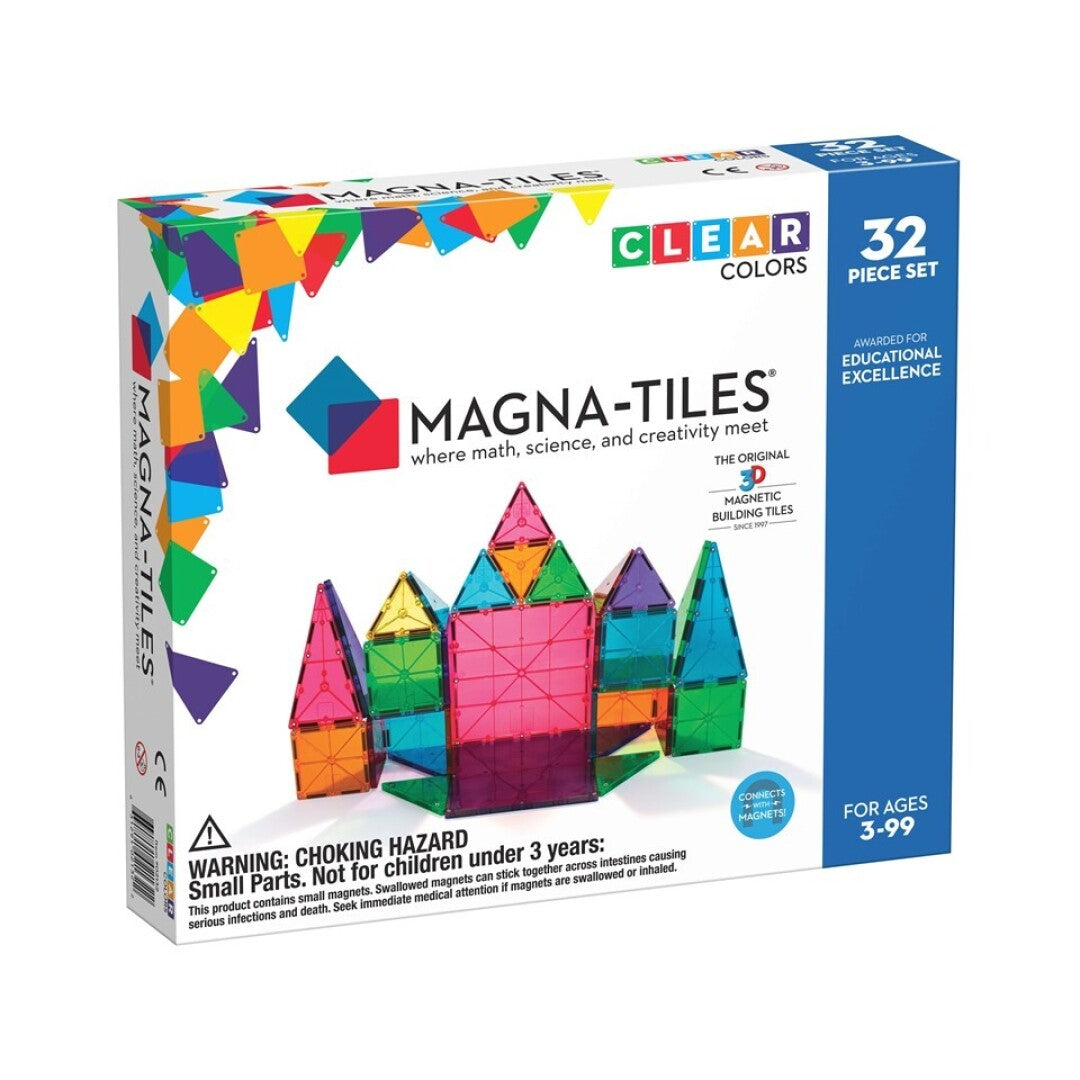 MAGNA-T 32pc. CLEAR COL.