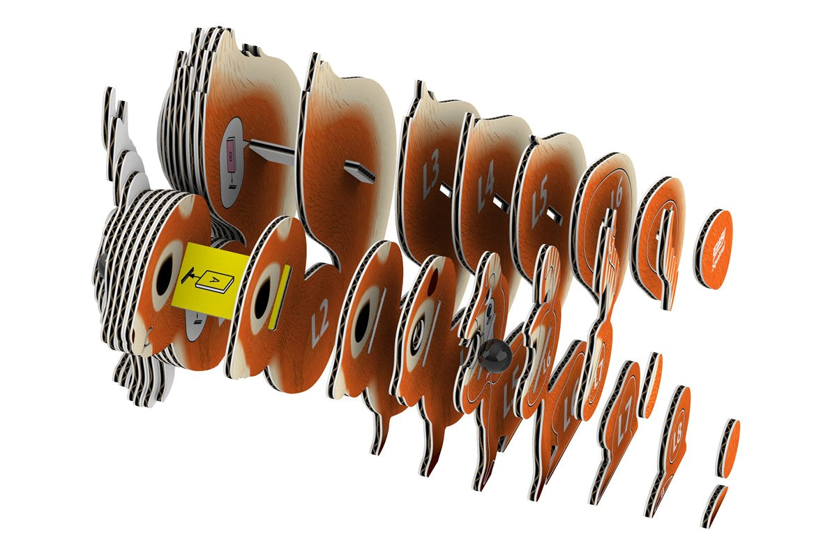 Puzzle 3D Ardilla Eugy