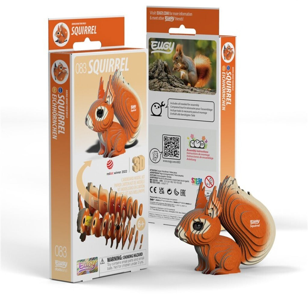 Puzzle 3D Ardilla Eugy