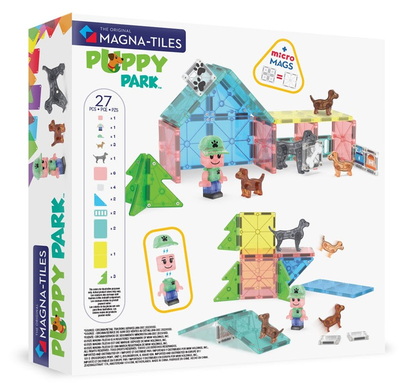 Magna Tiles Puppy Park Set 27 pcs