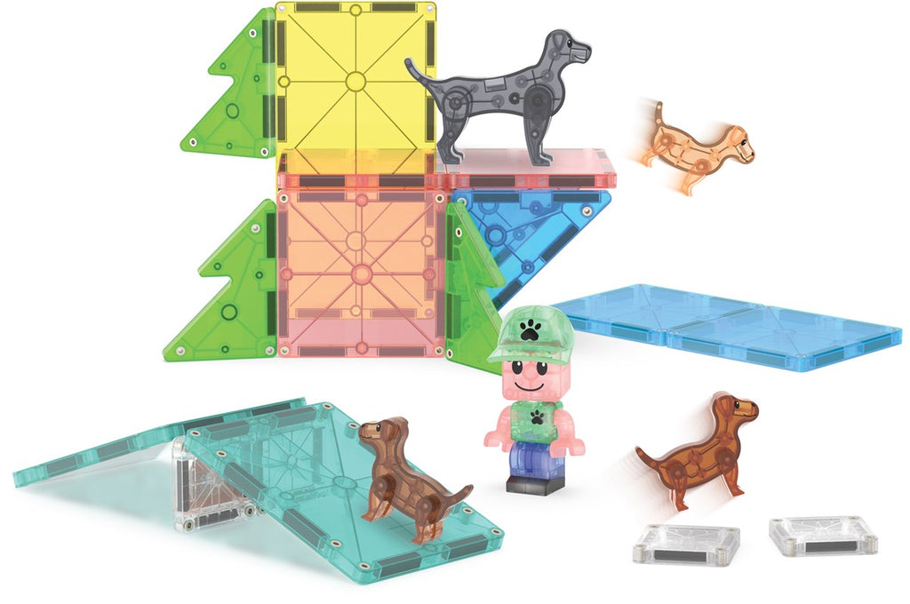Magna Tiles Puppy Park Set 27 pcs