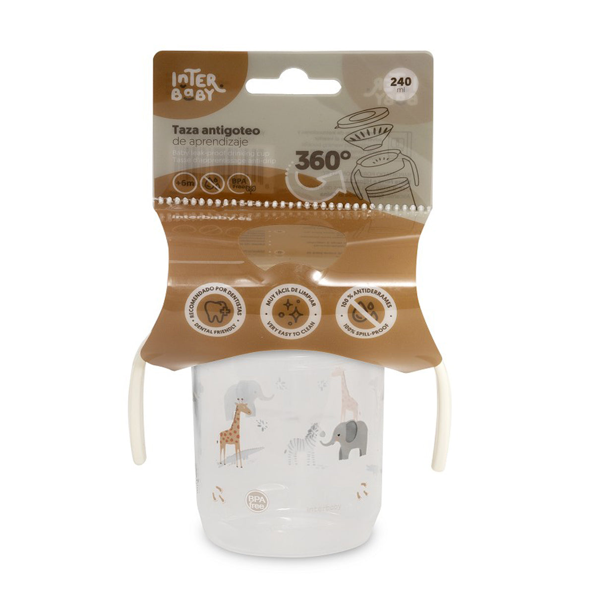 Taza Antigoteo 240ml Savanna