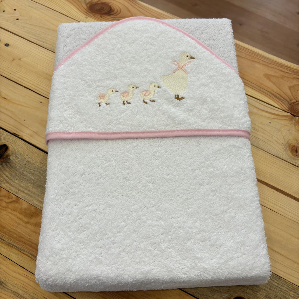 Capa Baño Patitos Rosa