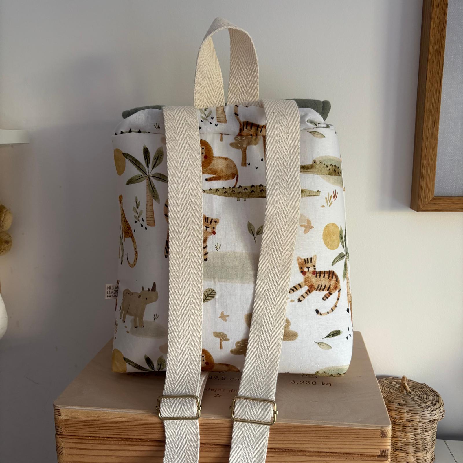 Mochila Infantil Estampada Personalizable Mi Luna Lunera