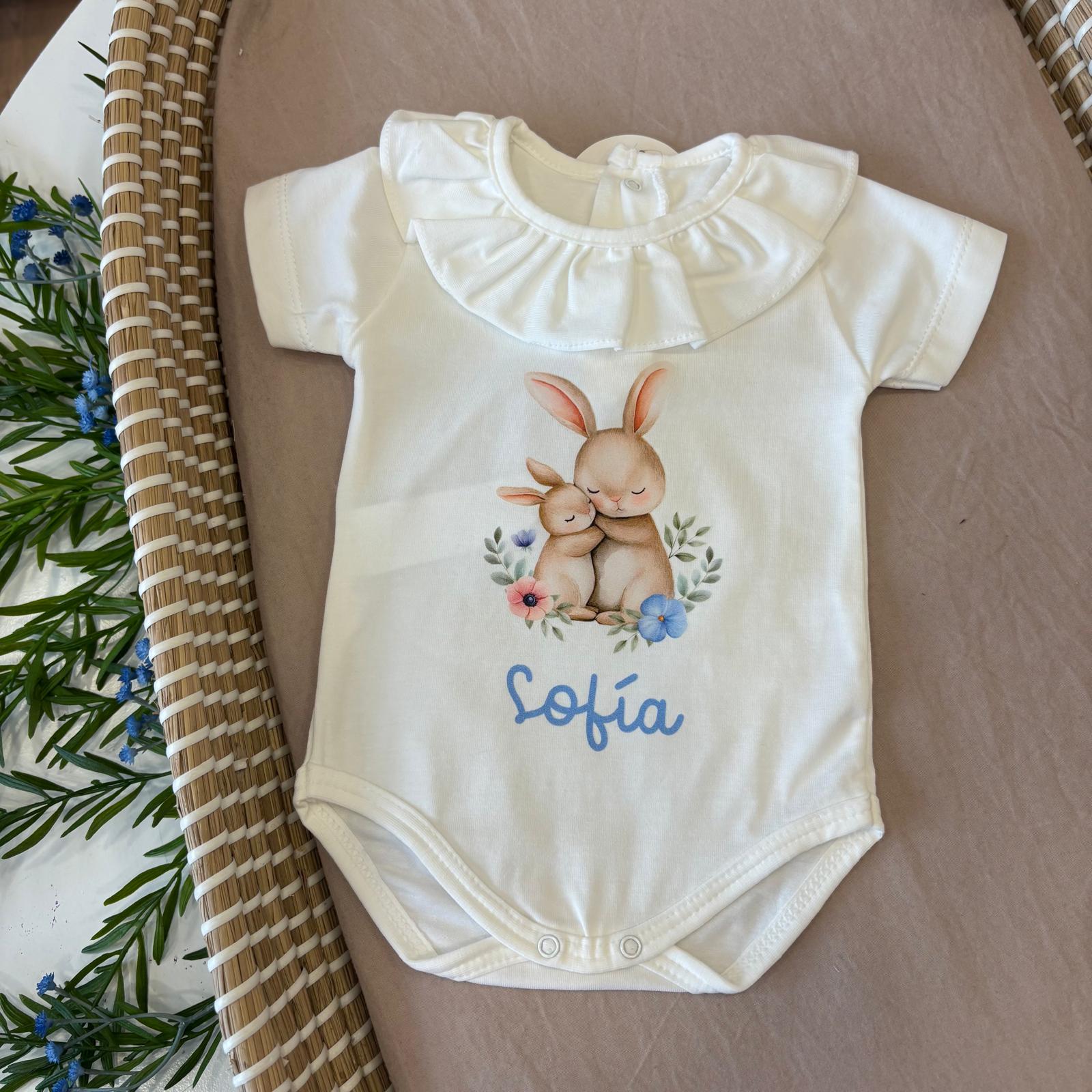 Body Manga Corta Natalia Personalizado