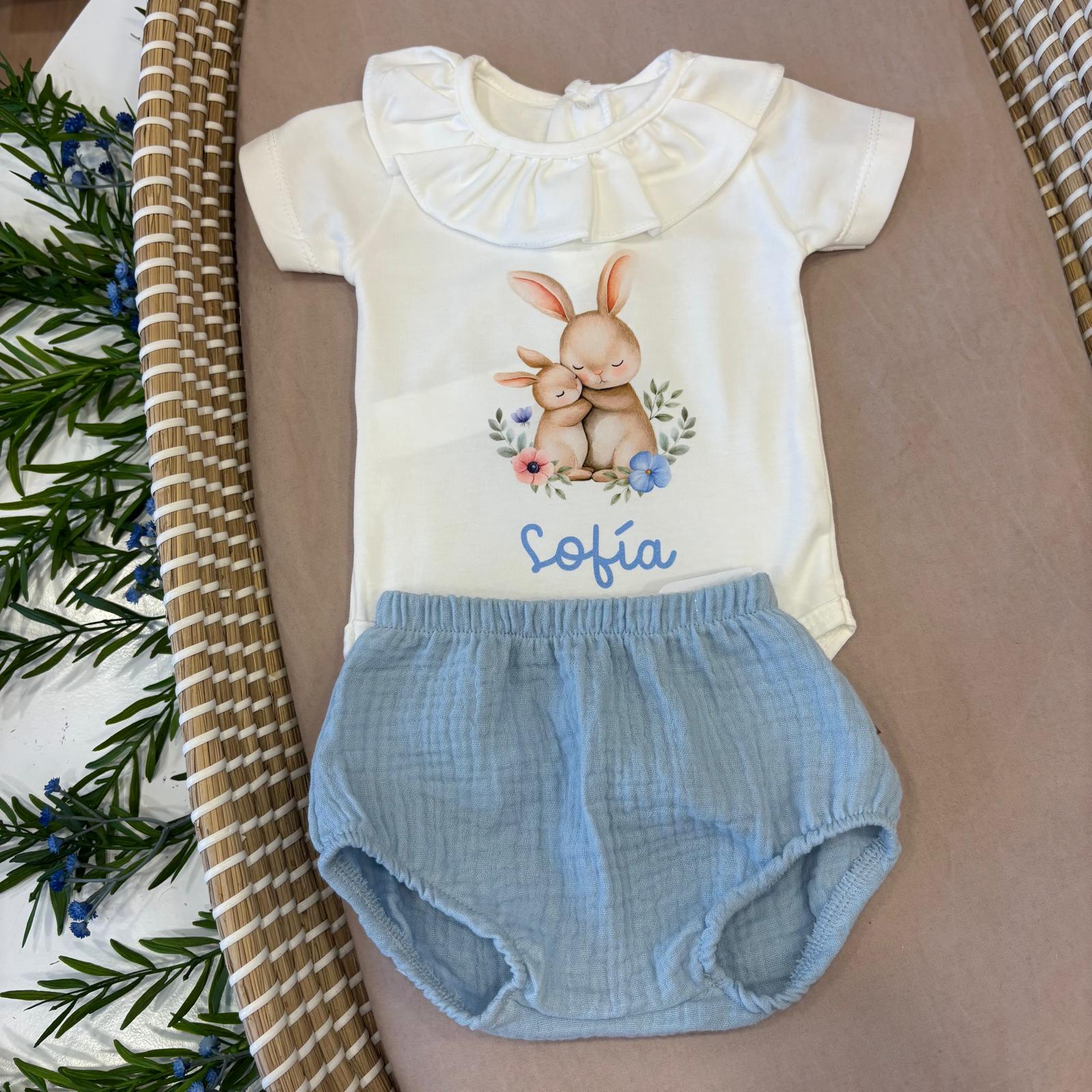 Body Manga Corta Natalia Personalizado