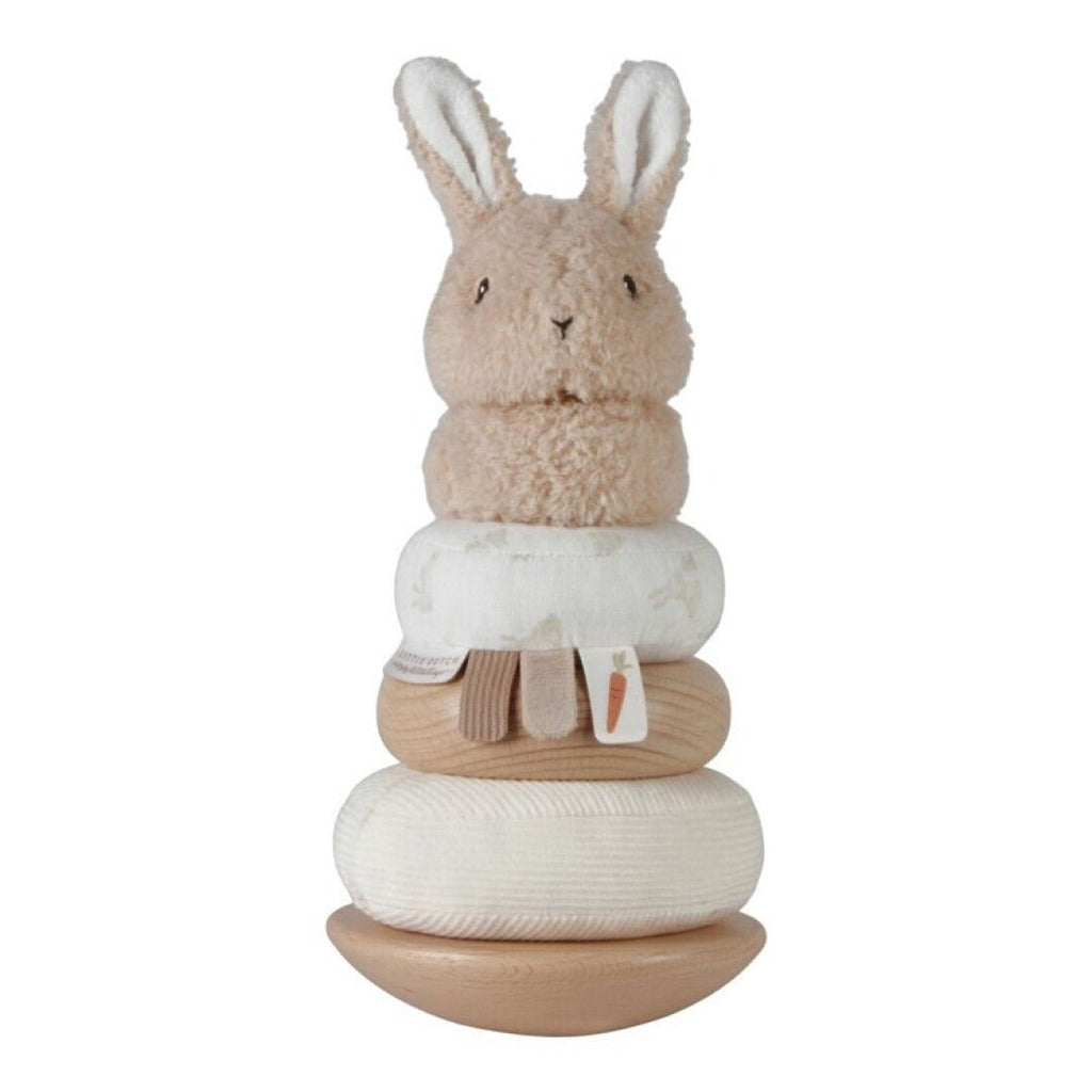 Anillos Apilables Blanditos Bunny personalizado - regalo bebé | Mi Luna Lunera