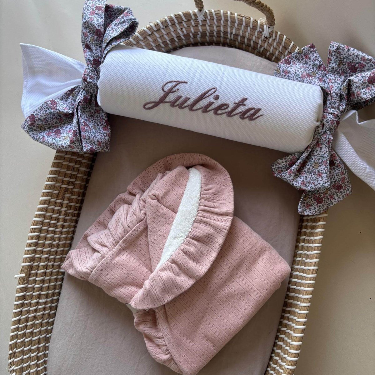 Arrullo Volante Pinklace personalizado - regalo bebé | Mi Luna Lunera