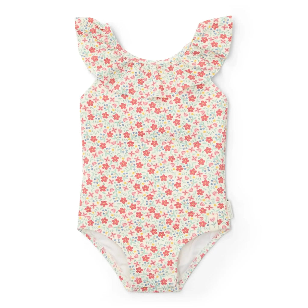 Bañador Sunny Flowers - Little Dutch personalizado - regalo bebé | Mi Luna Lunera