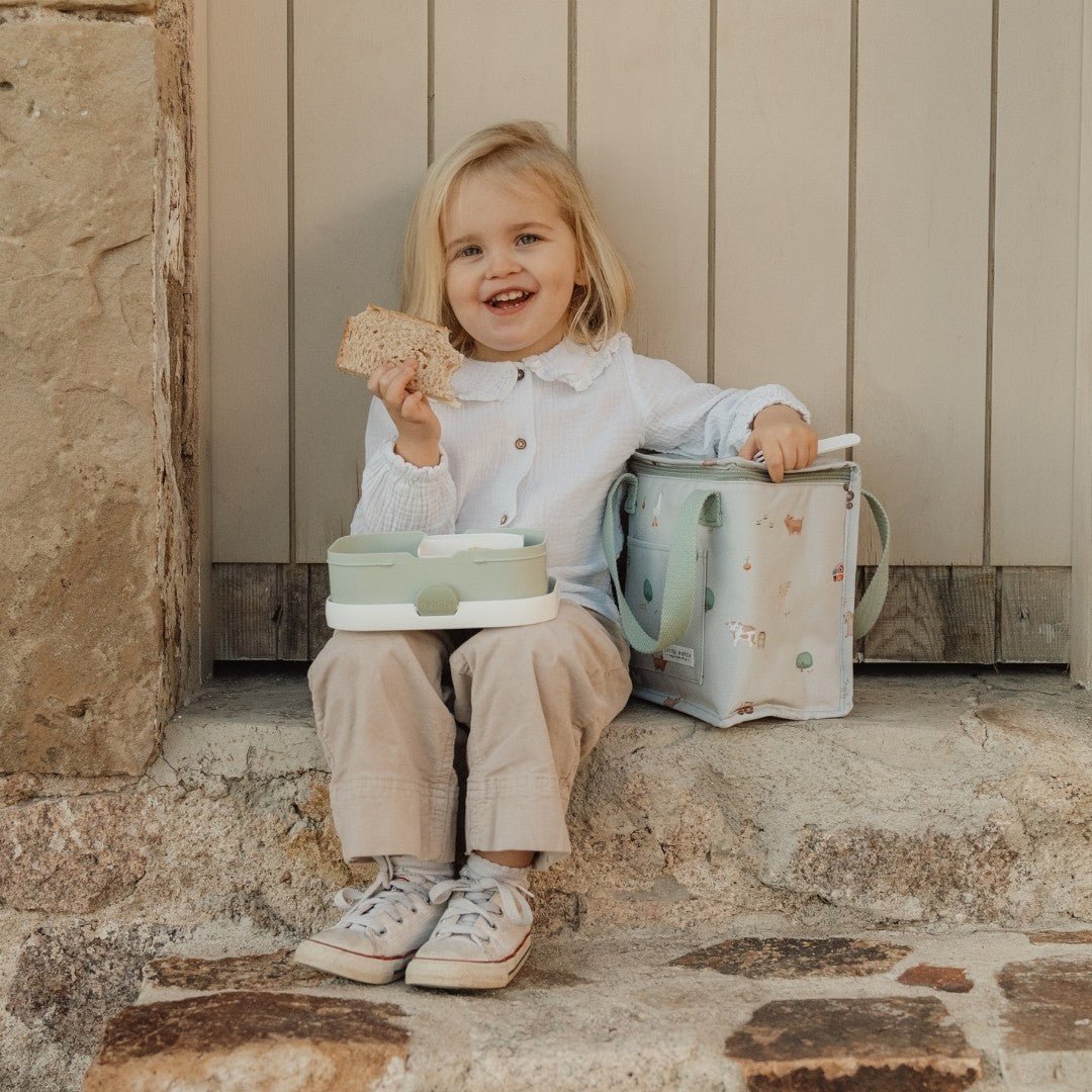 Bolsa Almuerzo Pequeña Granja personalizado - regalo bebé | Mi Luna Lunera