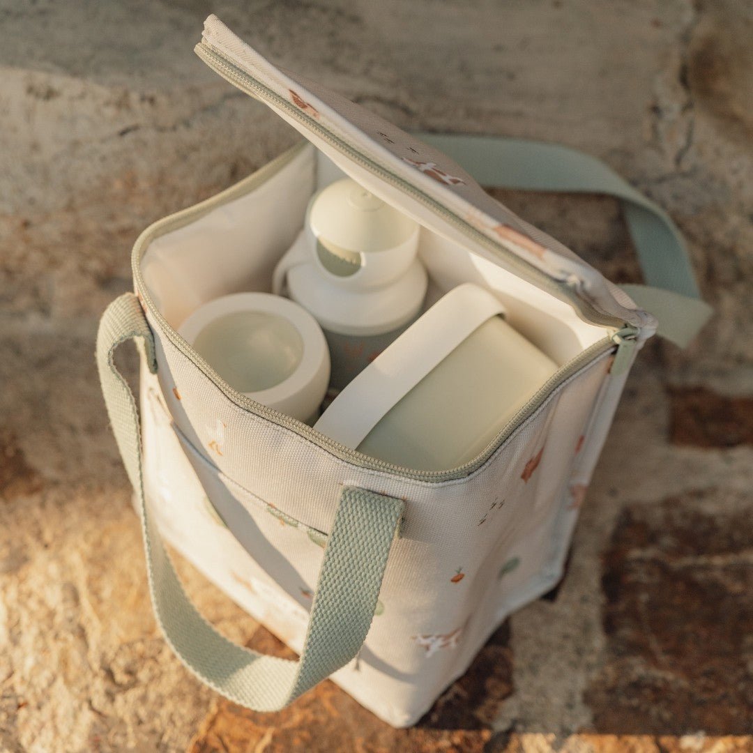 Bolsa Almuerzo Pequeña Granja personalizado - regalo bebé | Mi Luna Lunera