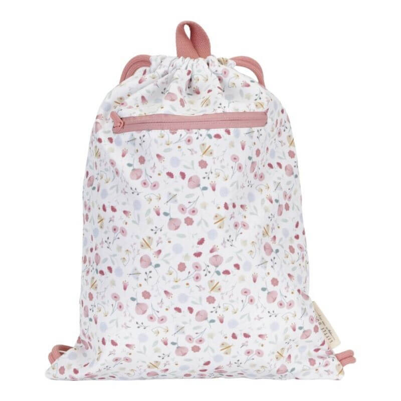 Bolsa Flores y Mariposas personalizado - regalo bebé | Mi Luna Lunera