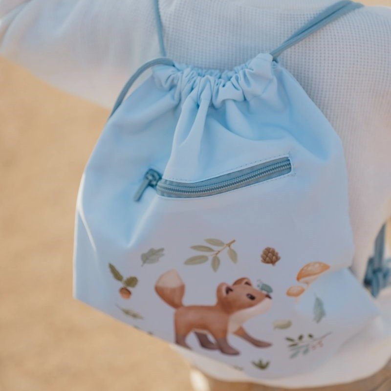 Bolsa Gym Forest Friends - Little Dutch personalizado - regalo bebé | Mi Luna Lunera