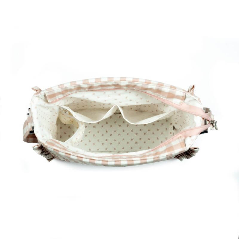 Bolso + Cambiador Remy Rosa personalizado - regalo bebé | Mi Luna Lunera