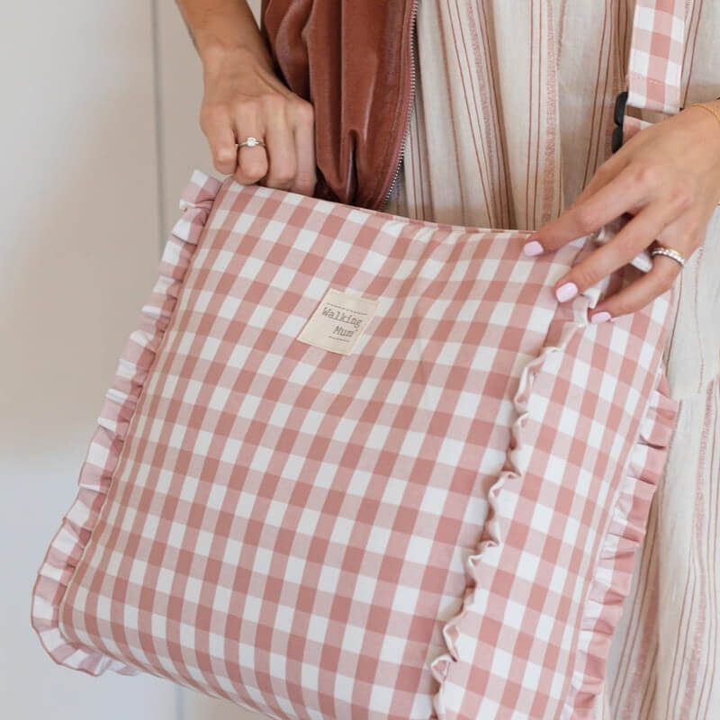 Bolso + Cambiador Remy Rosa personalizado - regalo bebé | Mi Luna Lunera