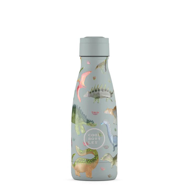Botella térmica acero Dinos Planet 260ml personalizado - regalo bebé | Mi Luna Lunera