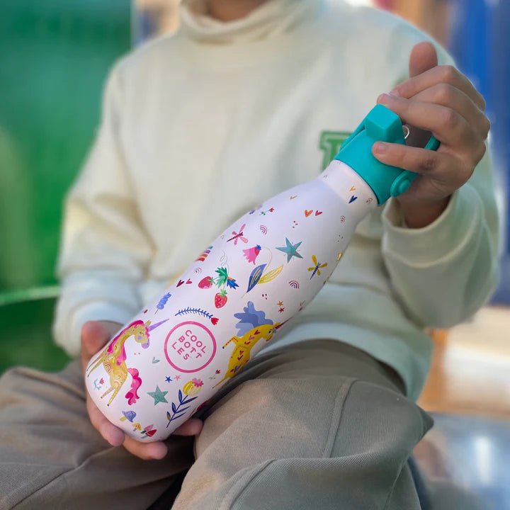 Botella térmica acero Funny Unicorns 350ml personalizado - regalo bebé | Mi Luna Lunera