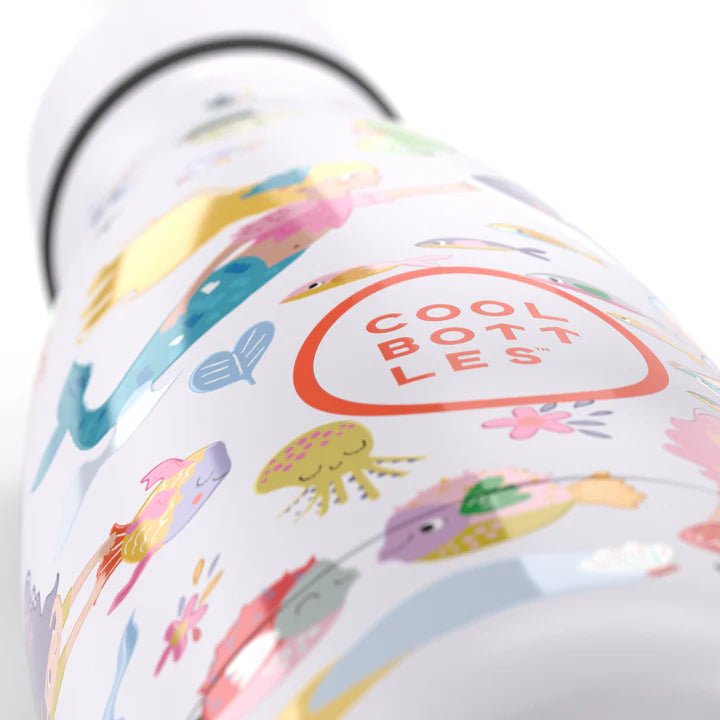 Botella térmica acero Mermaids 350ml personalizado - regalo bebé | Mi Luna Lunera
