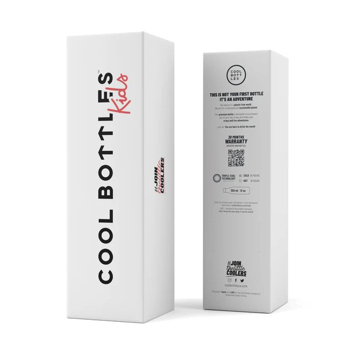 Botella térmica acero Messy Robots 350ml personalizado - regalo bebé | Mi Luna Lunera